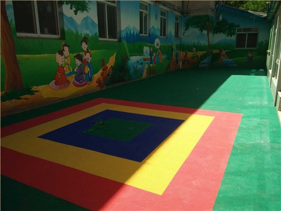 垡頭幼兒園懸浮式拼裝地板