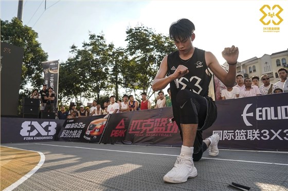 三對三籃球賽拼裝地板