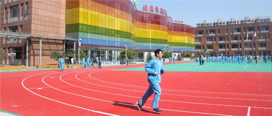 軟連接一代多功能懸浮式拼裝地板投入使用