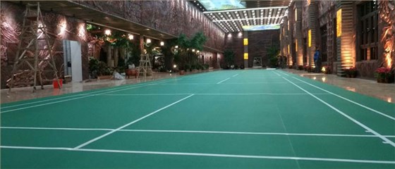 河北天德集團(tuán)職工羽毛球館