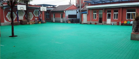 中潤致遠-幼兒園懸浮拼裝地板客戶案例2