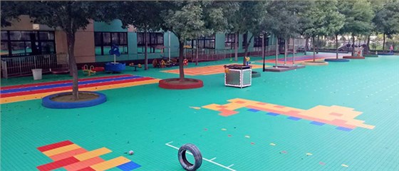 幼兒園懸浮拼裝地板