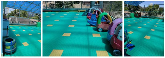 新京畿道實驗幼兒園懸浮地板
