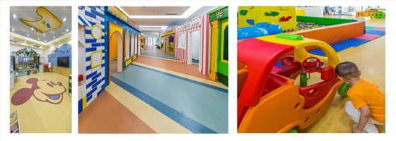幼兒園活動室PVC地板
