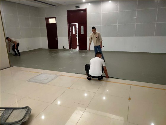 PVC塑膠地板施工