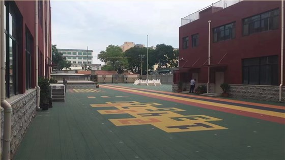 懸浮拼裝地板起鼓