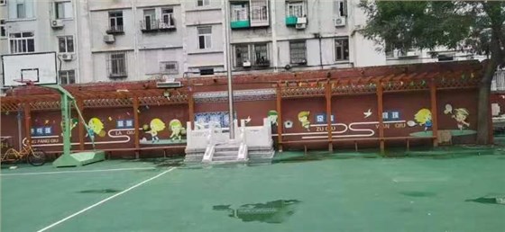 學校室外地板