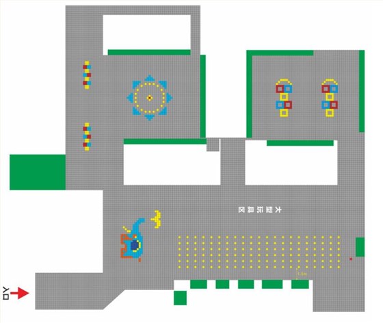 懸浮拼裝地板鋪磚圖紙