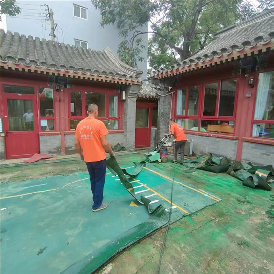 硅膠地板拆除18