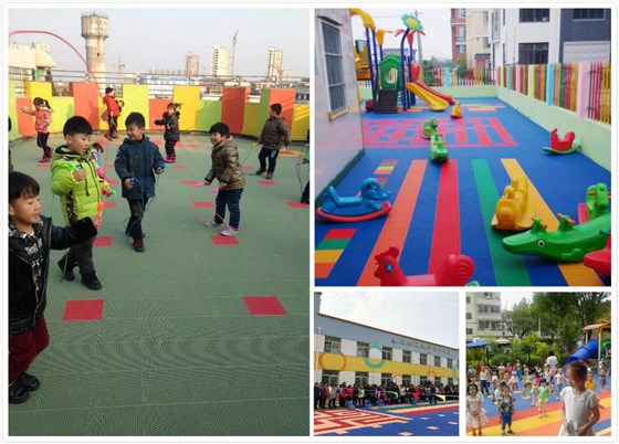 幼兒園懸浮拼裝地板