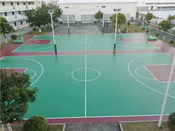 室外籃球場地板