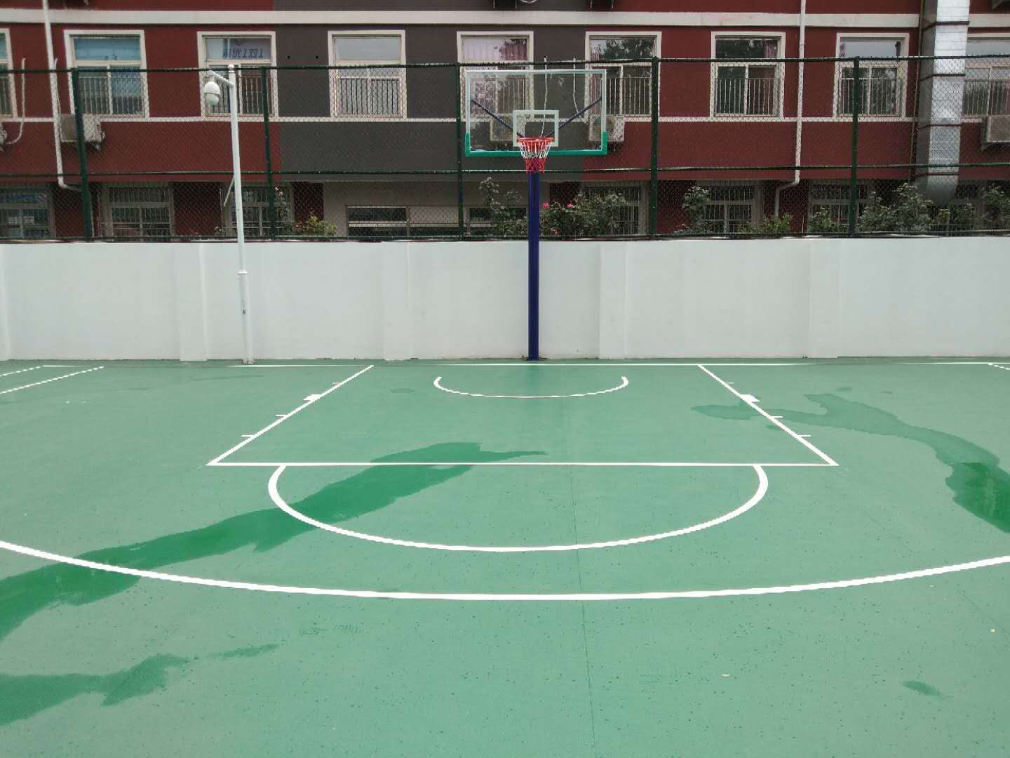 室外籃球場(chǎng)地膠