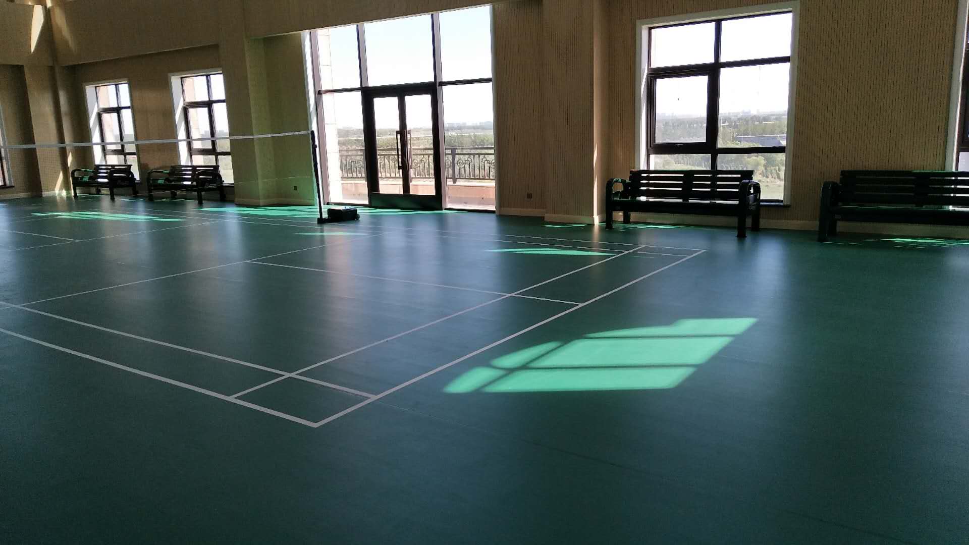 國測羽毛球PVC運動地板
