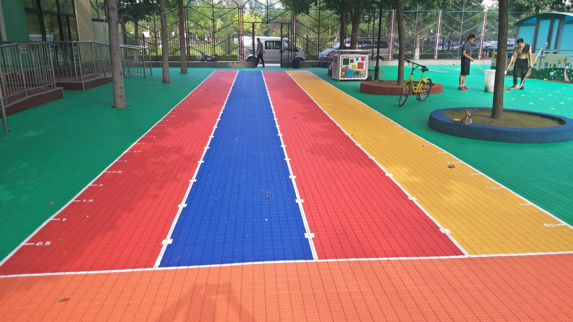 幼兒園懸浮拼裝地板