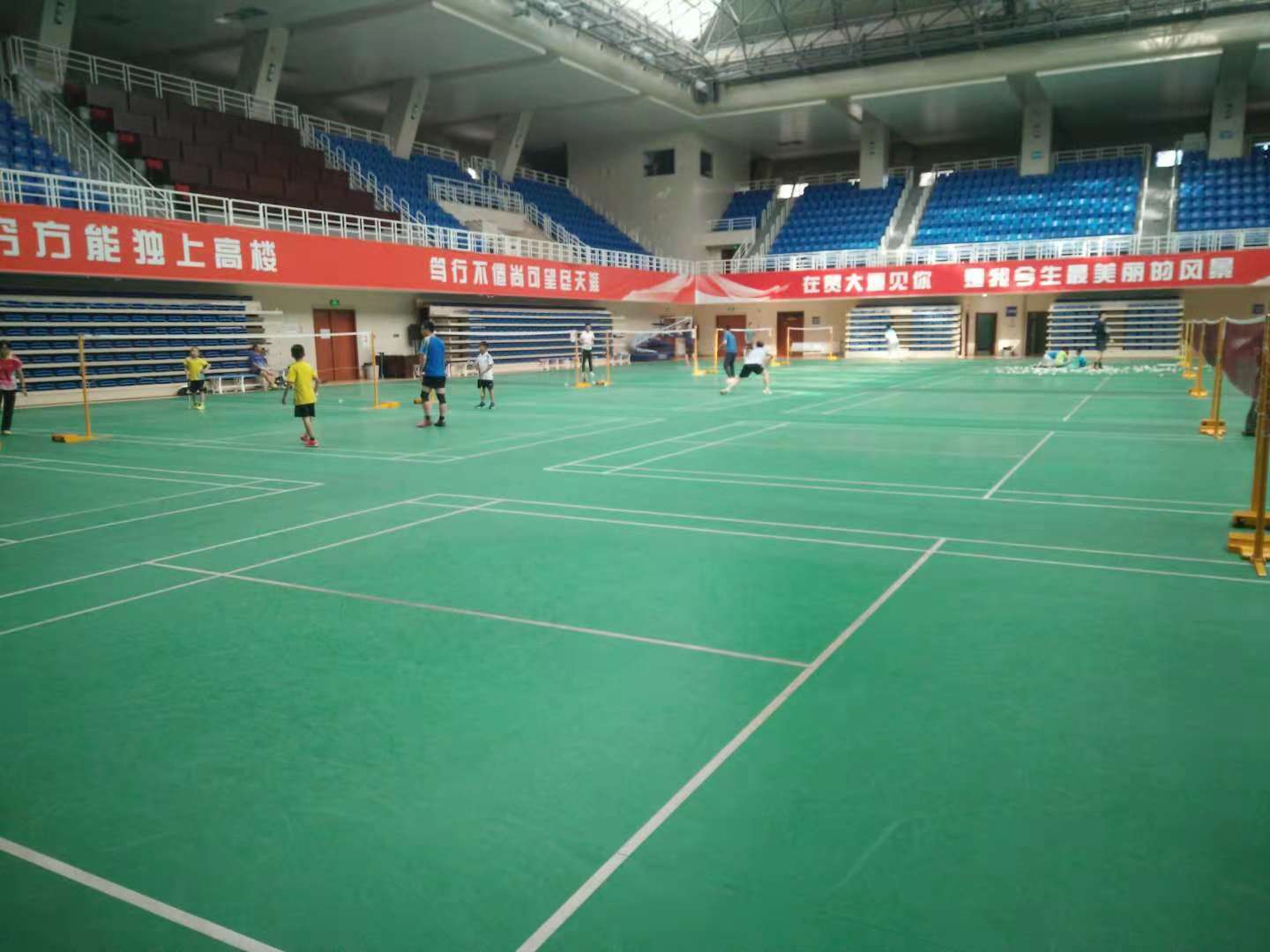 羽毛球PVC運動地板