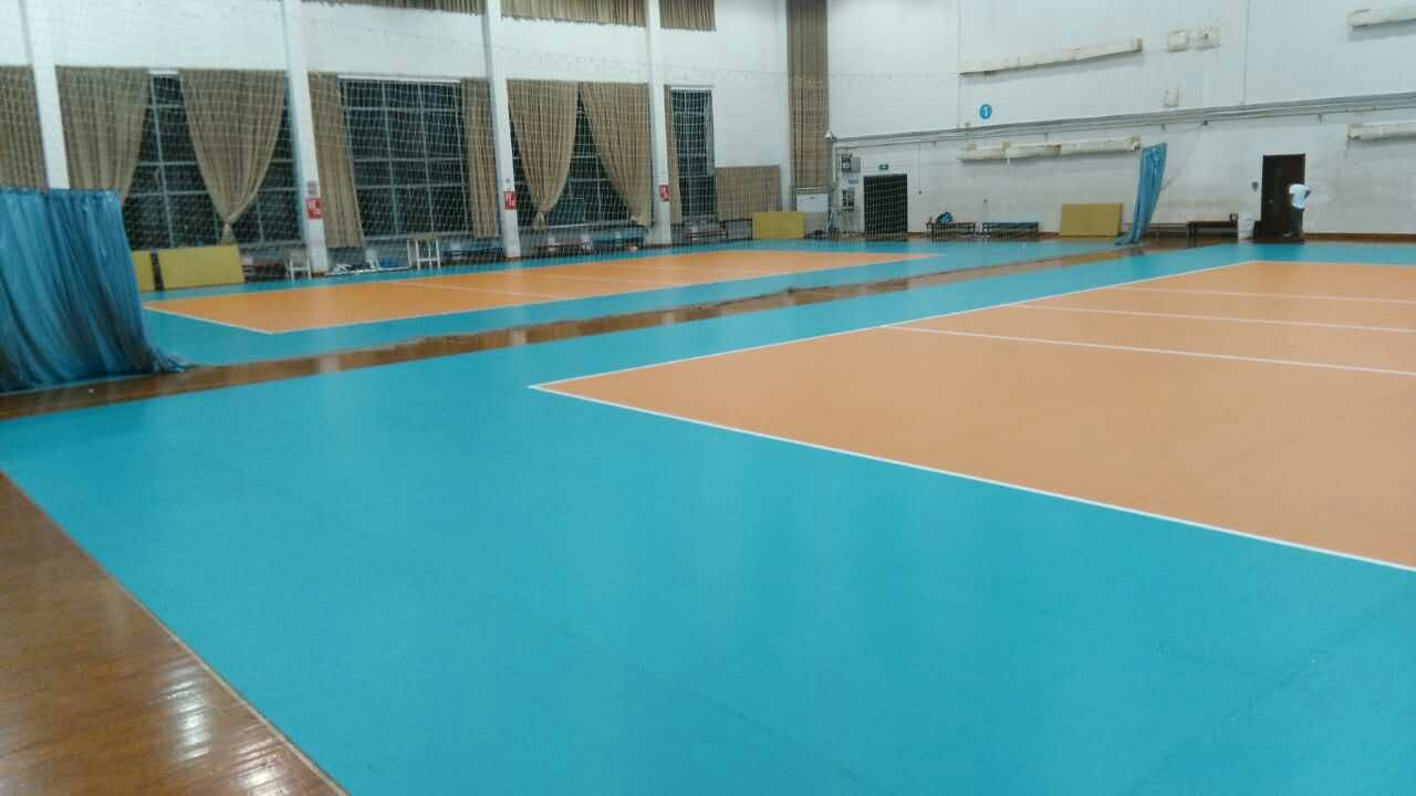 北京體育大學排球場地運動地板