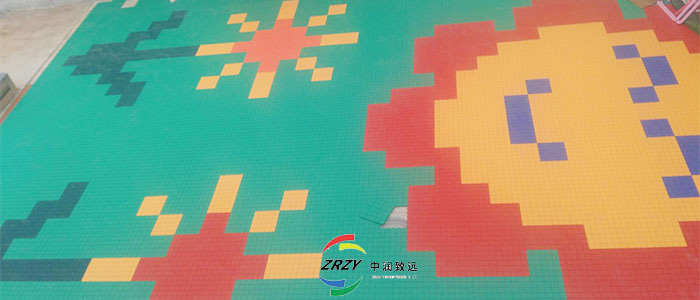 中潤致遠-幼兒園懸浮拼裝地板客戶案例1