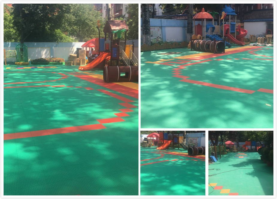 北京市海淀區紫竹院街道第二幼兒園 拼裝地板