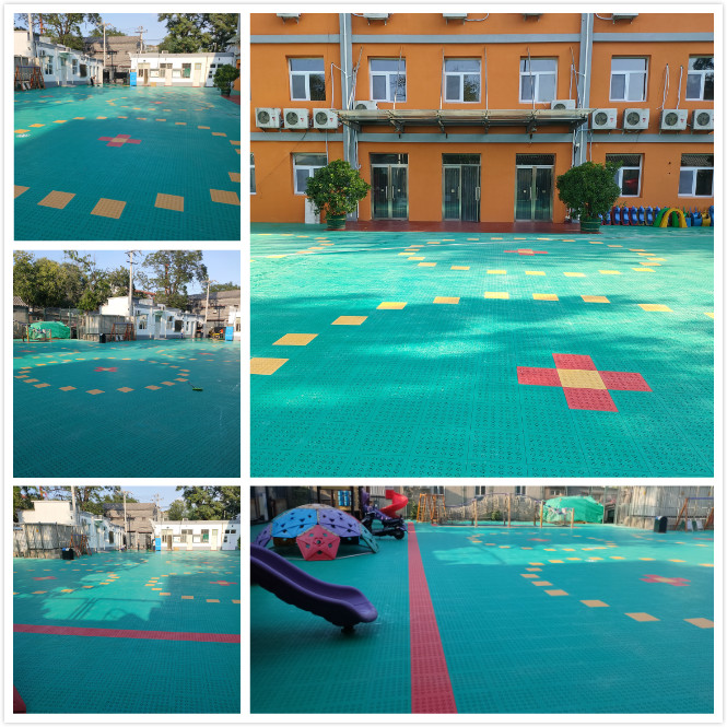 西城曙光幼兒園懸浮拼裝地板