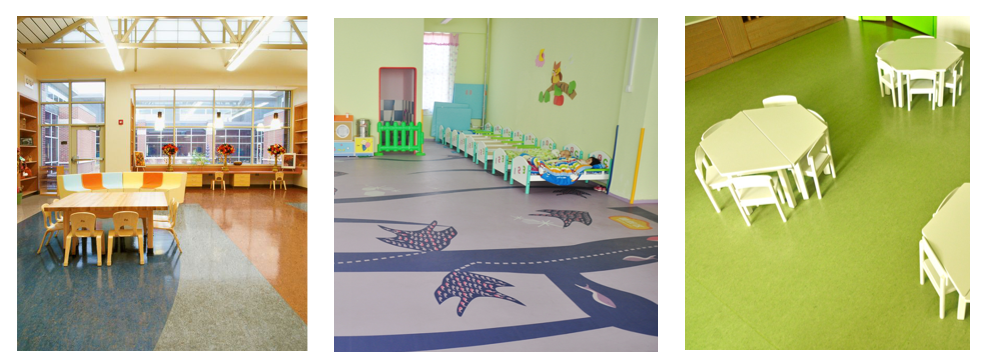 幼兒園餐廳PVC地板