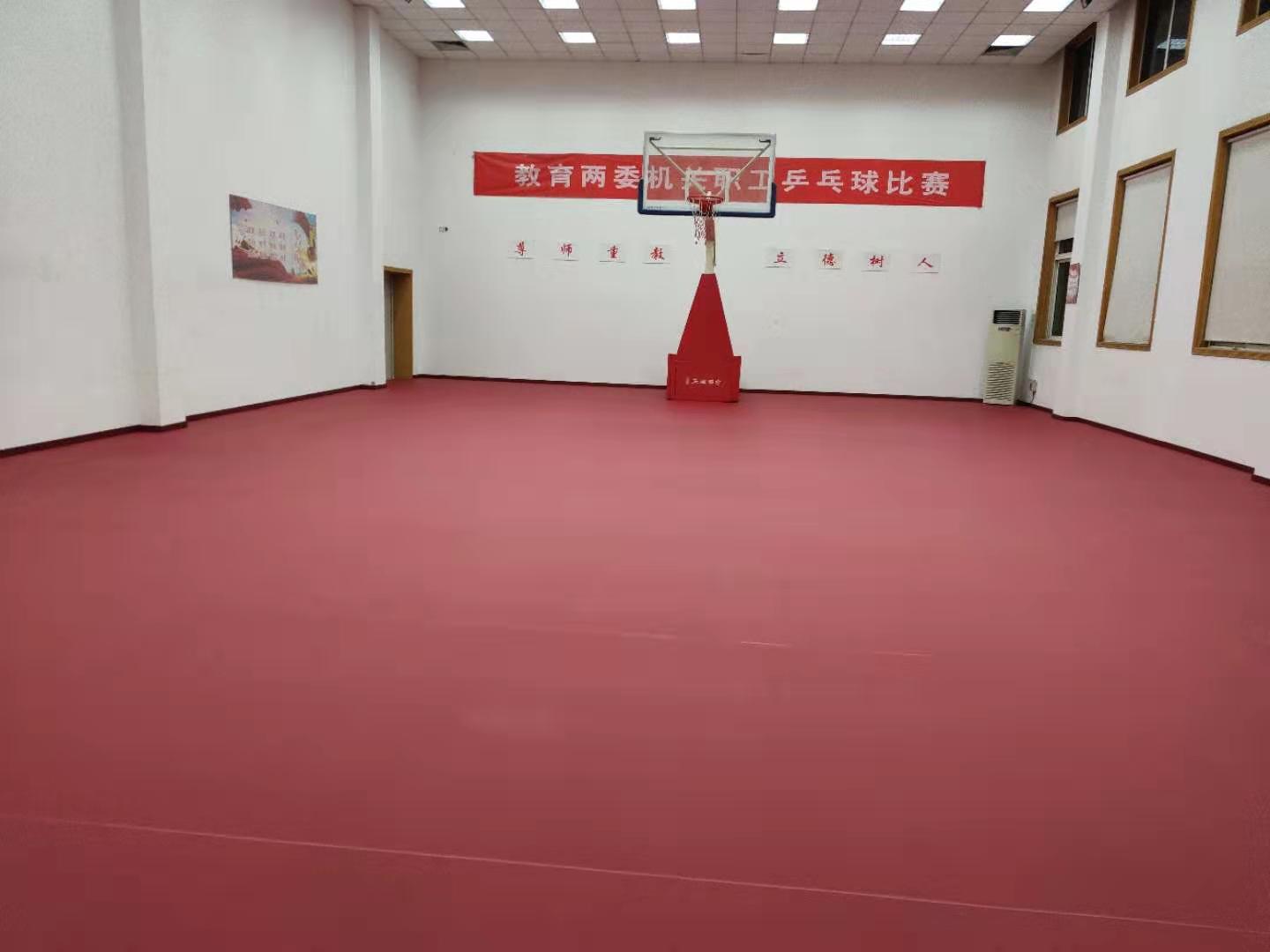 運動木地板與PVC地板搭配，揮灑更自如！