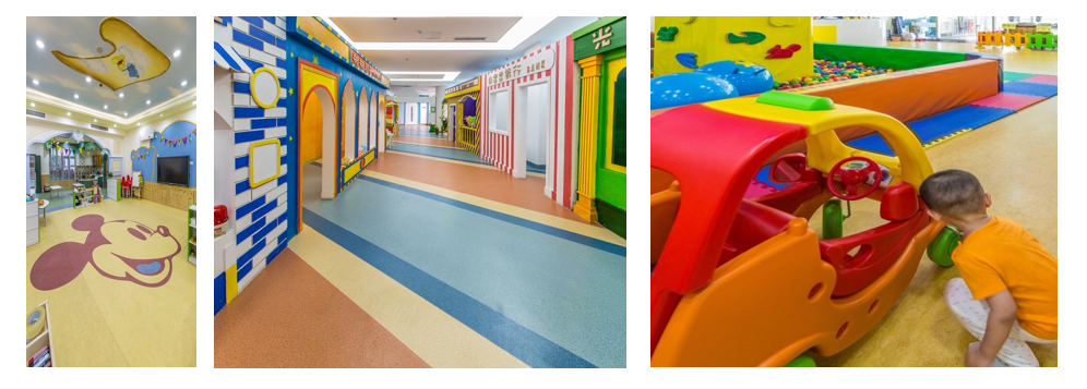 幼兒園活動室PVC地板