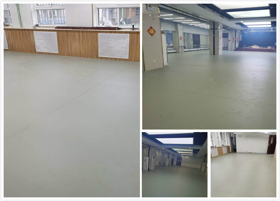 PVC舞蹈地板施工后案例圖
