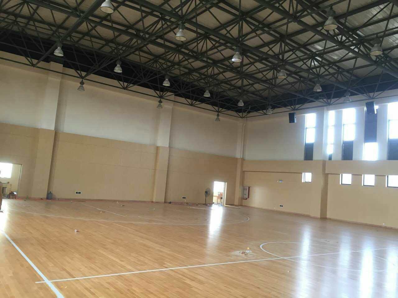 揚州上崗中學運動木地板