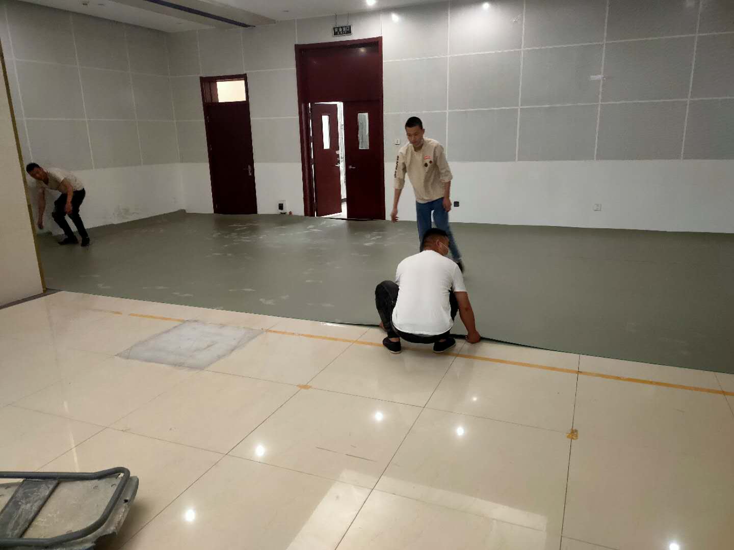 PVC塑膠地板施工