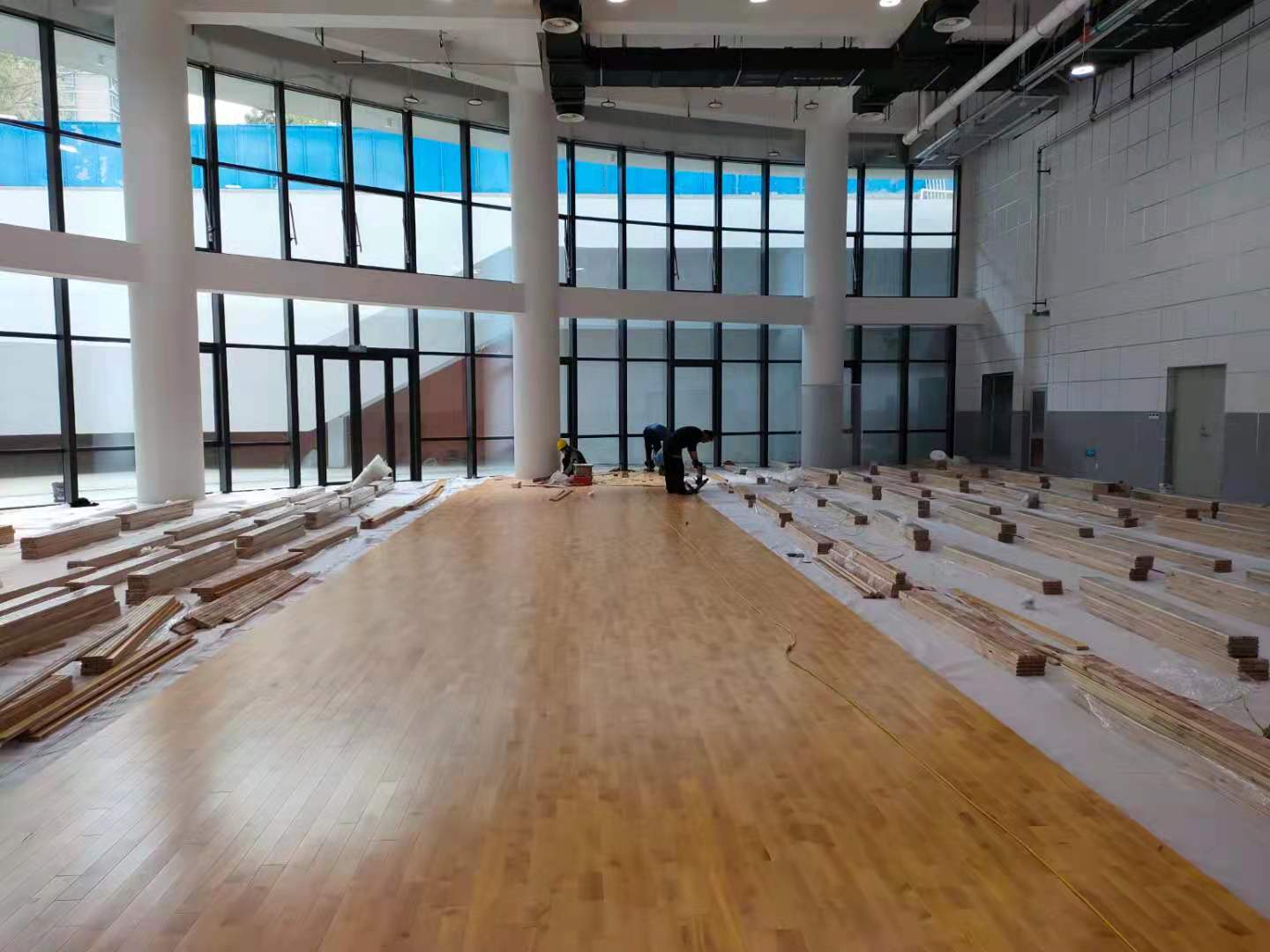 籃球運(yùn)動(dòng)木地板