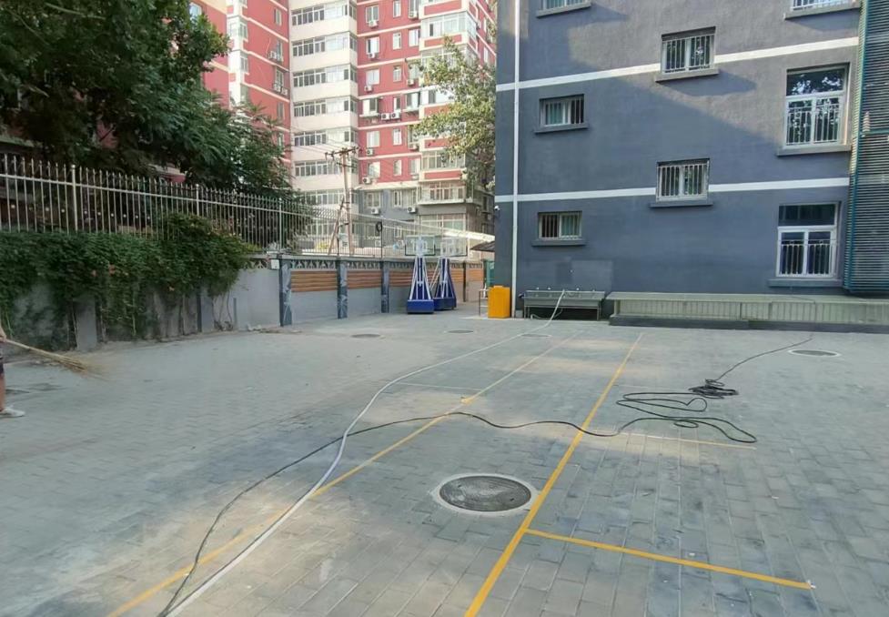 原青磚地面